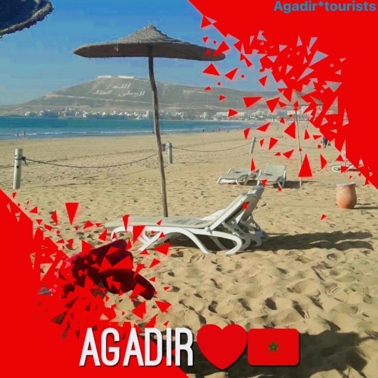 Appartement Deluxe Avec Piscine Privee Agadir Ngoại thất bức ảnh